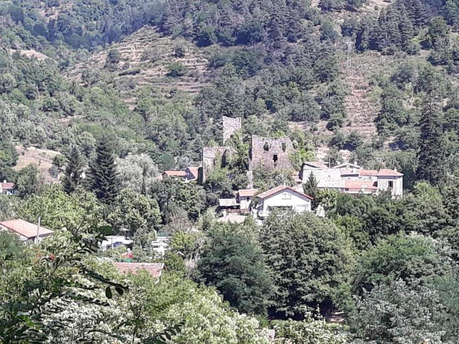 Gite Le Rocher Du Chateau De Retourtour Ламастр Екстериор снимка