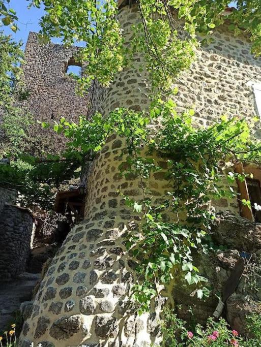 Gite Le Rocher Du Chateau De Retourtour Ламастр Екстериор снимка