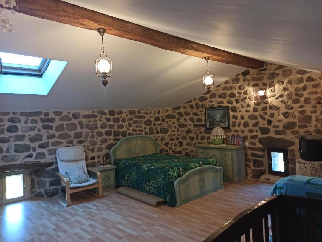 Gite Le Rocher Du Chateau De Retourtour Ламастр Екстериор снимка