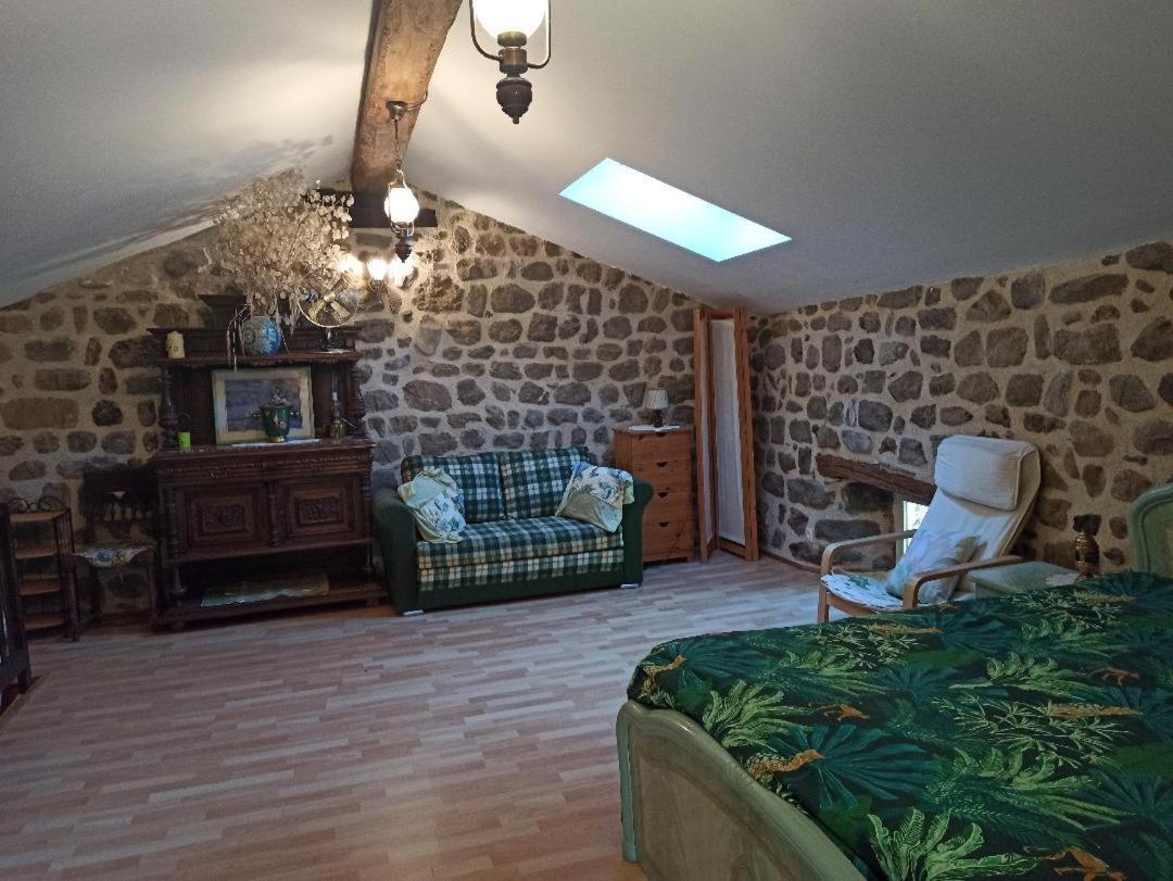 Gite Le Rocher Du Chateau De Retourtour Ламастр Екстериор снимка